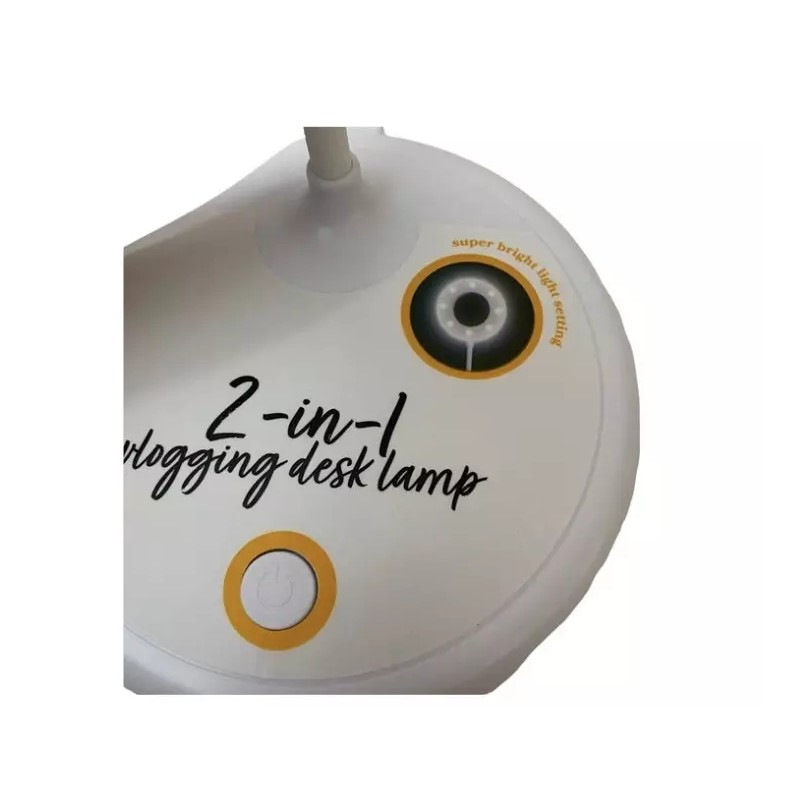 Vivitar 2-in-1 Vlogging Desk Lamp Ring Light