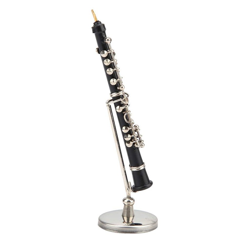 Mini Clarinet, Miniature Clarinet, Copper Clarinet, Oboe, Miniature Model, Christmas