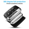 QBUC Car Key Cover for 5 Button Soft TPU with