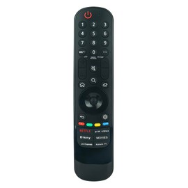 AKB76043112, MR23GA Replacement Remote Control Suitable for LG OLED TV 50UR73006LA 50UR81006LJ 55UR78006LKD 55UR81006LJ 55UR91006LA 65UR73006LA 75UR81006LJ 86Q. NED816RE, without voice function