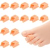 14PCS Hammer Toe enderetener Corrector, separseparseparseparseparseparseparseparcorrecde dedo del pie tablipara