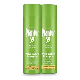 Plantur 39 Phyto-Coffein-Shampoo – speziell für coloriertes und strapaziertes Haar – Pflegeshampoo zur Vorbeugung VOR menopausalem Haarausfall – 1 x 250 ml