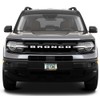 iPick Image Compatible with Ford Bronco Real Black Forged Carbon