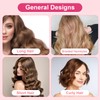 2pcs Large Adjustable Braids Shower Cap for Long Hair Waterproof