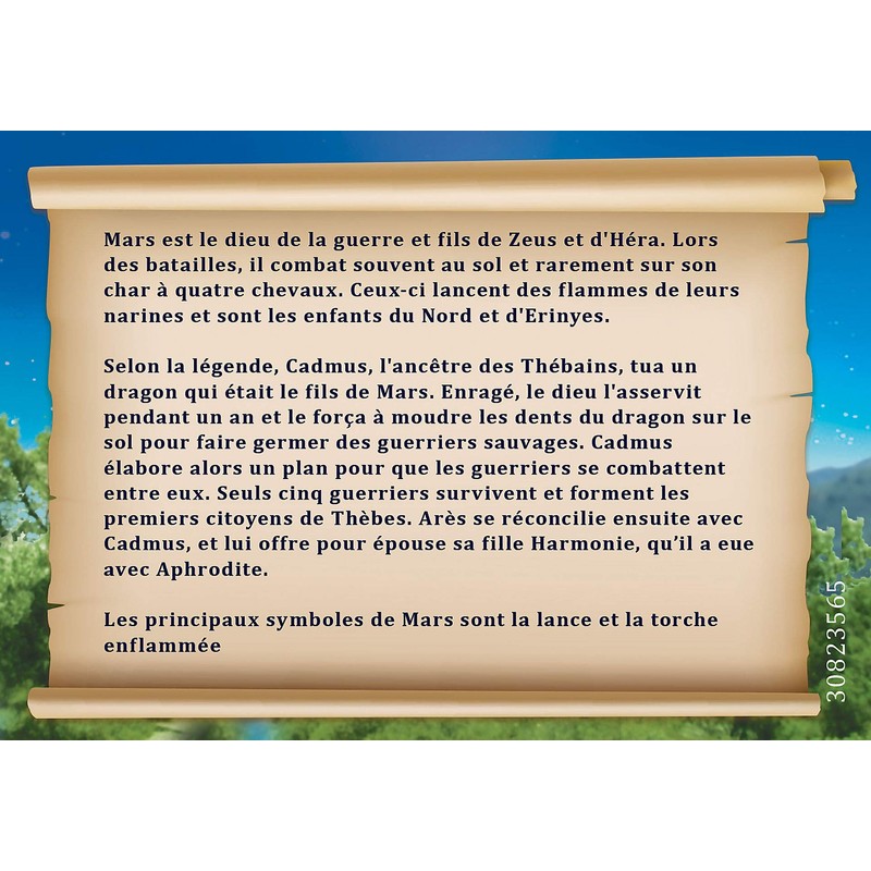 PLAYMOBIL History Greek Gods 70216 Ares