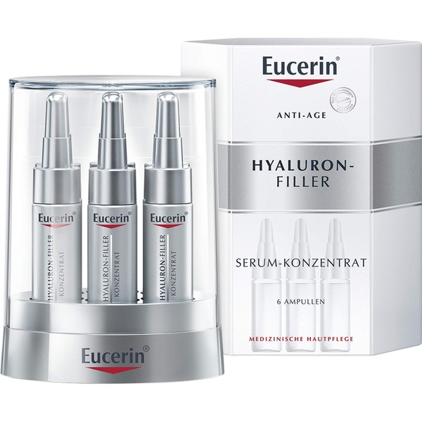 Eucerin Anti-Age Hyaluron-Filler Serum-Konzentrat Ampullen, 6 pcs. Ampoules