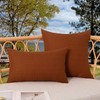 Kevin Textile Pack of 2 Outdoor Waterproof Pillow Covers Checkered