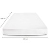 Flowen Fitted Sheet, 180 x 190 cm, Microfibre Fitted Sheet