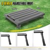 DEPSUNNY Adjustable RV Step Stool, 3-Step Height Adjustment, Foldable Legs,