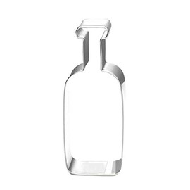 ZDYWY Wine Bottle Shaped Cookie Cutter