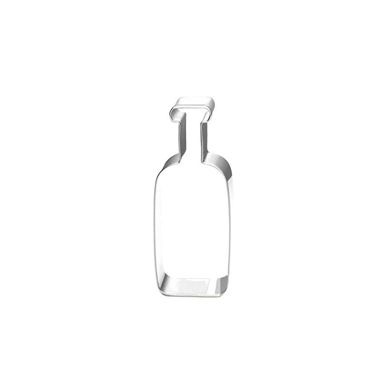 ZDYWY Wine Bottle Shaped Cookie Cutter
