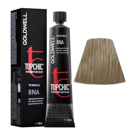 Goldwell Topchic Hair Color, 8na Light Natural Ash Blonde, 2.03 Ounce, 1618