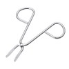 LASSUM 2 PCS Eyebrow Tweezers,Stainless Steel Scissors Shaped Eyebrow Straight