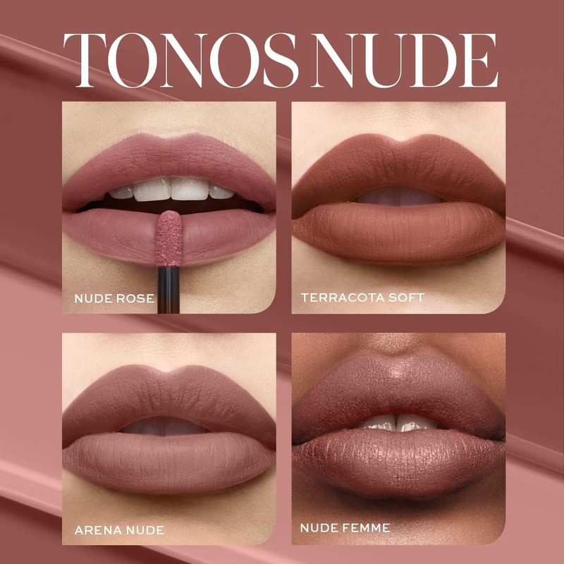 L'BEL Infini Absolu Labial Líquido Larga Duración, Rose Elegance
