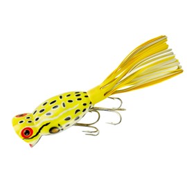 Arbogast Triple Threat Fishing Lure, Includes 1 Jitterbug Lure and 2 Hula Popper Lures, Freshwater Fishing Lures and Accessories.