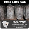 TonGass 60-Pack Autoclavable Mushroom Growing Bag Bulk with Microporous Filter