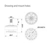 FS 2204 FPV Brushless Motor 4-6S 1900KV 2300KV 2750KV for