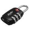 Firearms Safety Devices Corporation FSDC-TSA747RCB 3 Dial Steel Shackle Combo