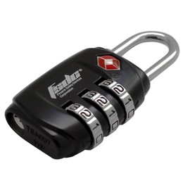 Firearms Safety Devices Corporation FSDC-TSA747RCB 3 Dial Steel Shackle Combo Lock hunting and shooting equipment