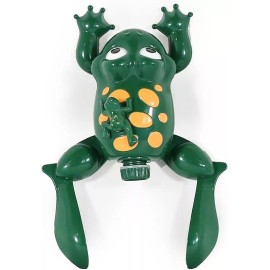 Think Fast Toys Froggy The Frog: Vibrant Green Bath Buddy