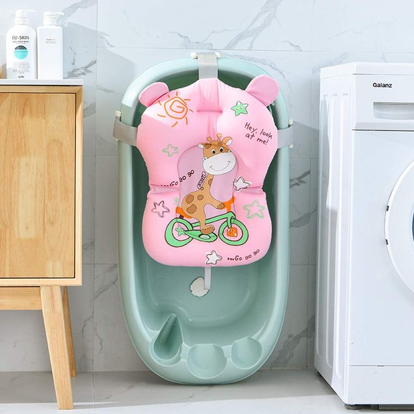 Bath Seat Baby Bath Mat Non-Slip Bath Seat with Safety