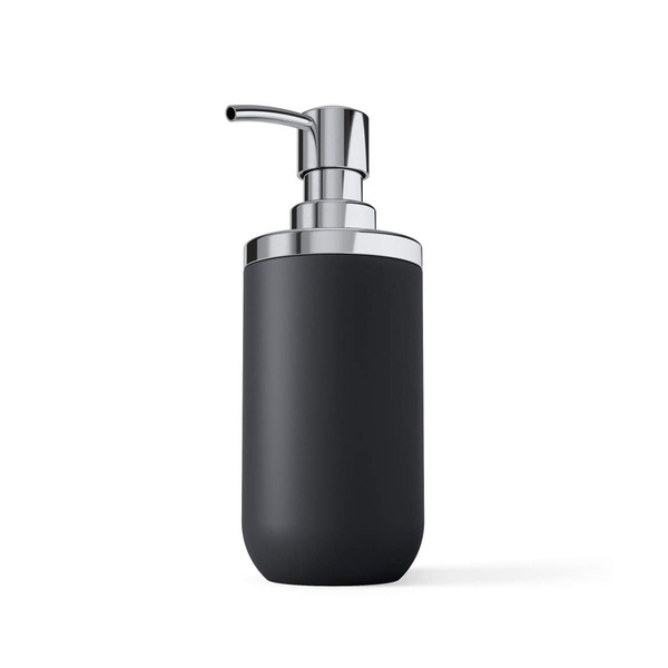 umbra 21008027152 Shampoo Dispenser, Black, W2.8 x 3.9 x 7.1 inches (7 x 10 x 18 cm), JUNIP Soap Pump