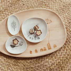 Räder Wonderland Bowl Set 'Birdhouse' Bowl Plate Design