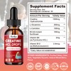 Creatine HCL Liquid Drops for Men & Women, Creatine Hydrochloride