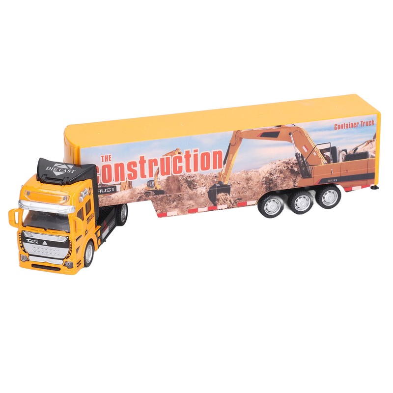 Transport Cart Toy Educational Simulation Alloy Plastic Pull Back Carrier