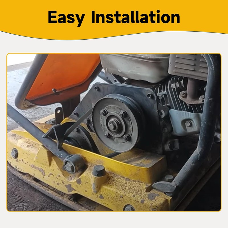 LEYURISE Drive Belt Plate Compactor Timing Belt Compatible with Wacker
