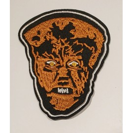 Unbranded Wear Wolf Monster 2½"x 3" Embroidered Patch. Sew Or Iron