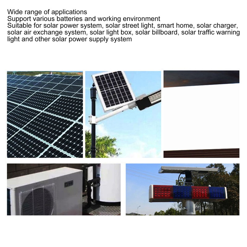 12V 24V Solar Charge Controller USB Port Overcharge Protection Solar