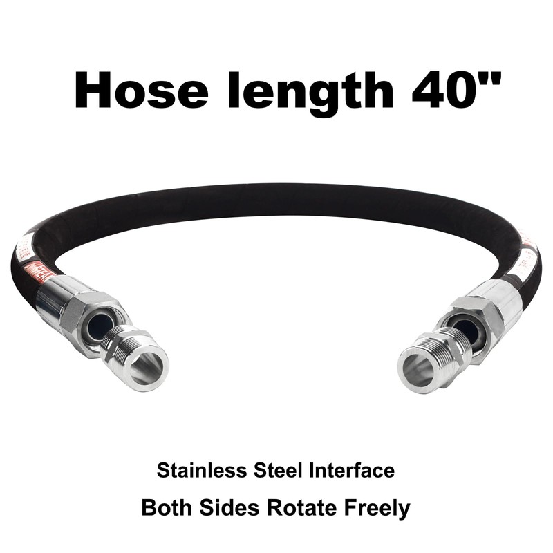 Joytrace Upgraded Stainless Steel Adapter 3/4" x 40" Compressor Jumper