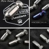 Titanium Small Pill Organizer Keychain Waterproof Pill Container Case Portable