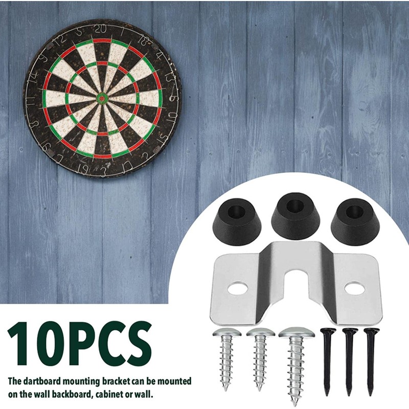 Dartboard Bracket - for hanging Dartboards - includes Screws and
