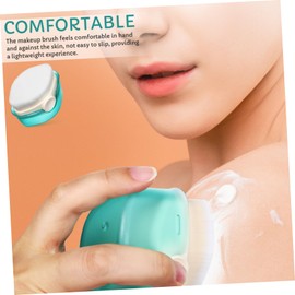 VICASKY Sunscreen Brush Beaches Foundation Brush for Liquid Makeup Body Brush for Makeup Sunblock Cosmetics Brush Sunscreen Applicator for Facial Makeup Brush Large Blush Fiber Wool