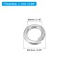 PATIKIL M4 Split Lock Washer, 100 Pack 4mm ID 6.3mm