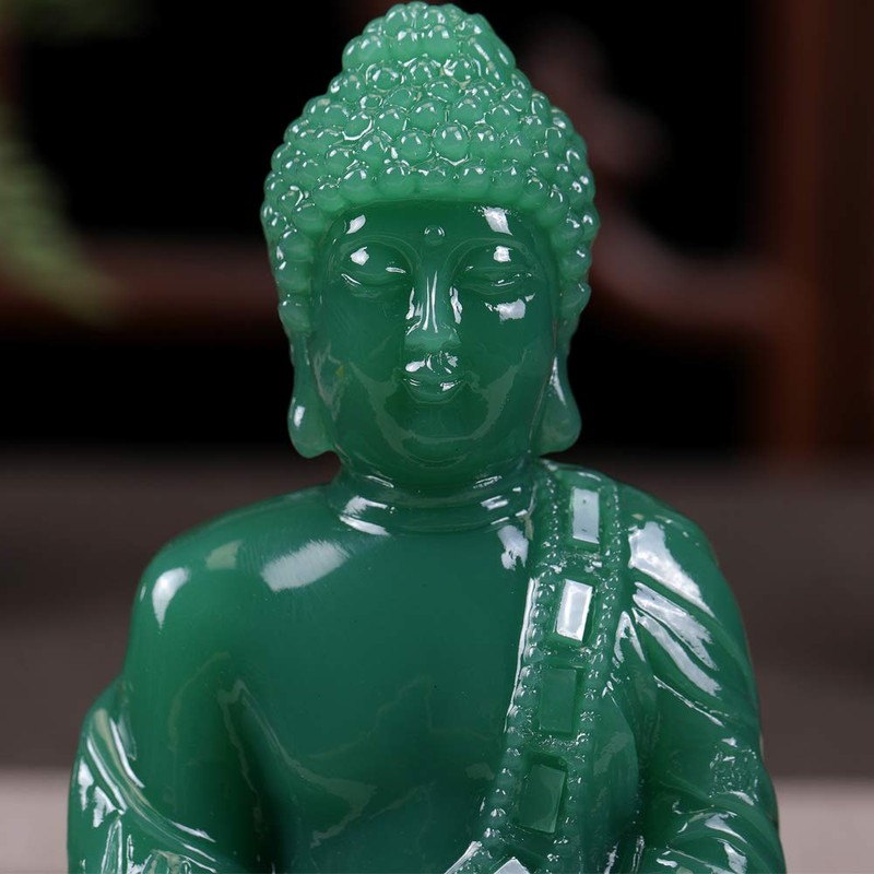 Seyee-bro Meditative Seated Buddha Statue - Thai Sitting Buddha Figurine