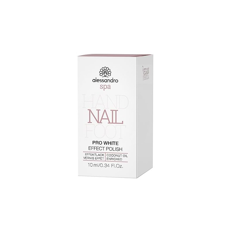 Spa Pro White Nail Effect Polish - Optical Brightening Nail