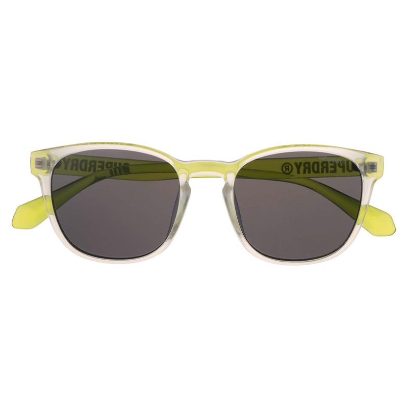 Superdry SDS-5038 Men's Sunglasses 100 Crystal/Lime