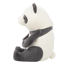 Liv Heart 48261-95 Premium Nemu Nemu Animals Sitting Body Pillow, Linlin the Panda, Size S, Total Length: 7.1 inches (18 cm), Soft, Puffy