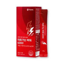 Hoonst 휴온스 아르기닌 파워 6000 15일분(15포) Hughons Arginine Power 6000 15-day Supply (15 Packs)