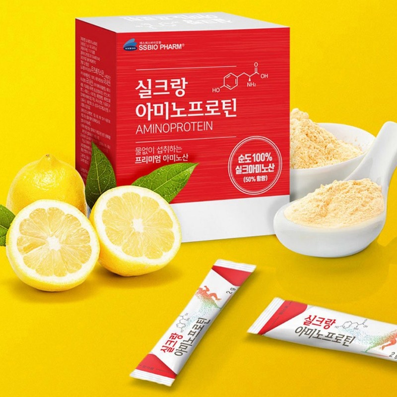 Silk amino acid lactose-free protein silkworm cocoon protein / 실크아미노산