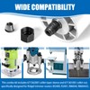 671361001 & 671362001 Router Collet Nut and Cone Sleeve Kit,