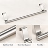 36cm Over Cabinet Door Towel Rack for Kitchen & Bathroom