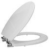 Design House 544296 Dalton Toilet Seat Round Soft Close Wooden