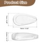 HARFINGTON 5 Pairs Eyeglass Nose Pads 3.2mm Thickness Silicone Adhesive
