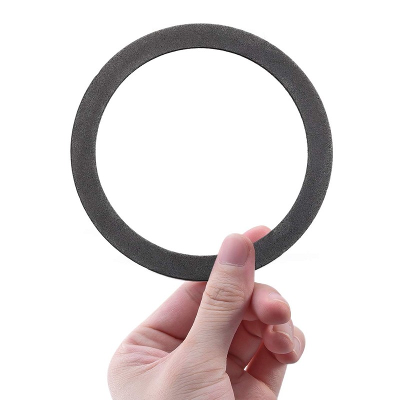 KONE Strainer Gasket Seal Ring, 2 Pack Foam Gray Washer