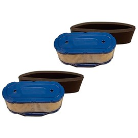 2 PK Air Filter Combo Compatible with Stens 100-622, Compatible with Cub Cadet 798-00573 Fits Cub Cadet Tractors. OEM