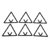 Laroal 6 Pcs Billiard Triangle Set Magic Rack Pro Perfect